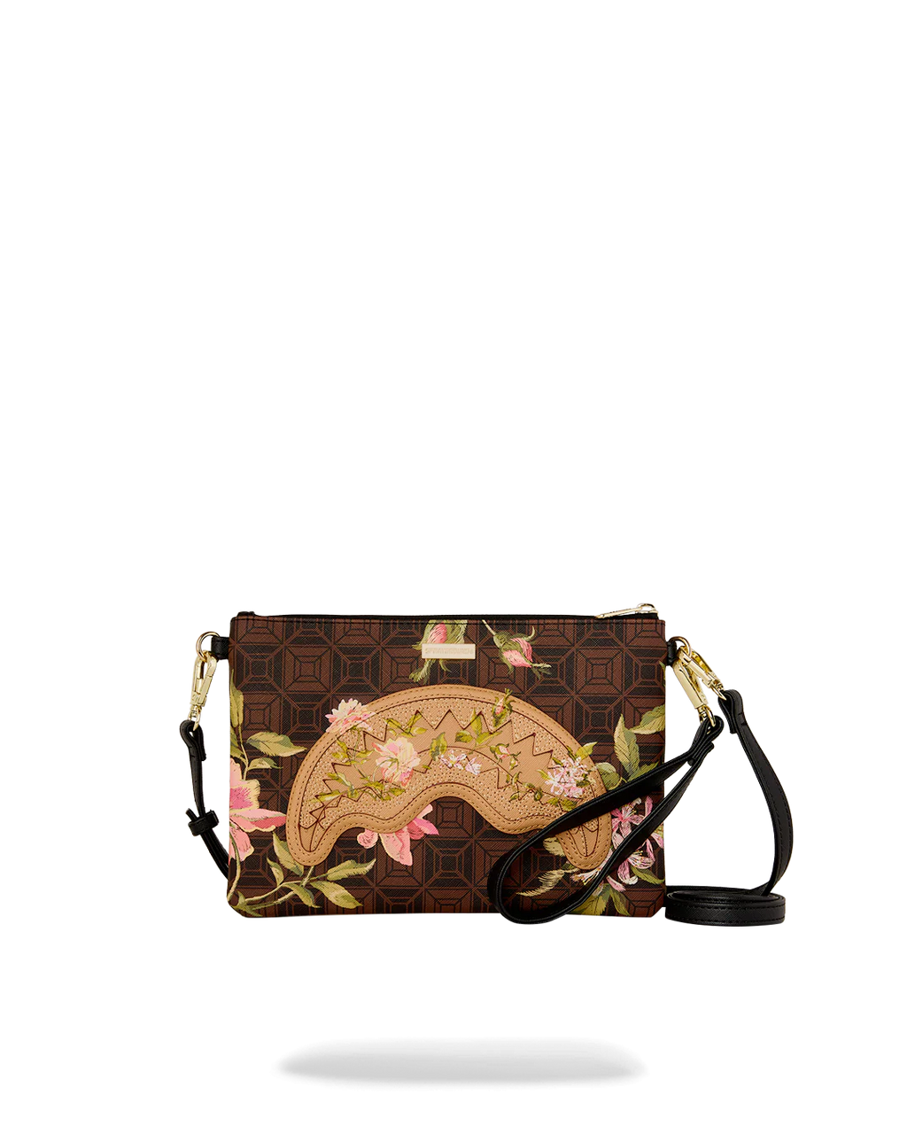 AI HENNY FLORAL CROSSBODY POUCHETTE