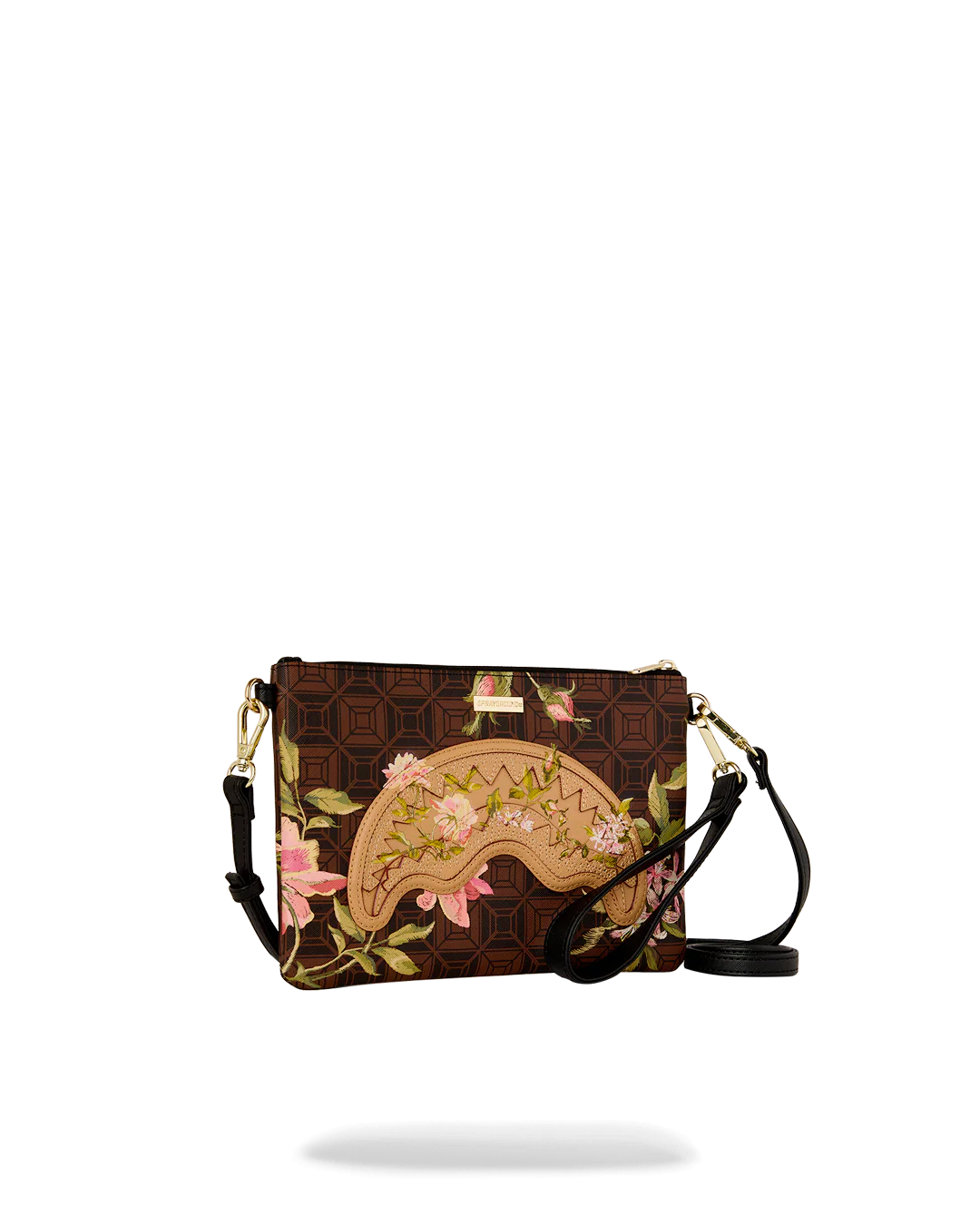 AI HENNY FLORAL CROSSBODY POUCHETTE