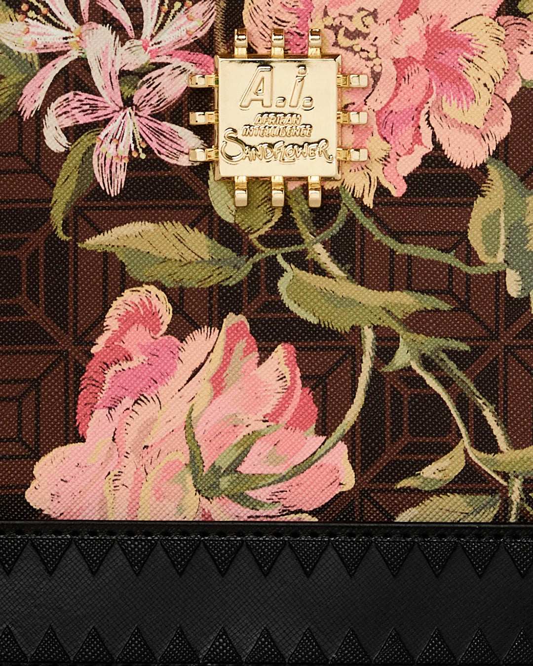 AI HENNY FLORAL CROSSBODY POUCHETTE