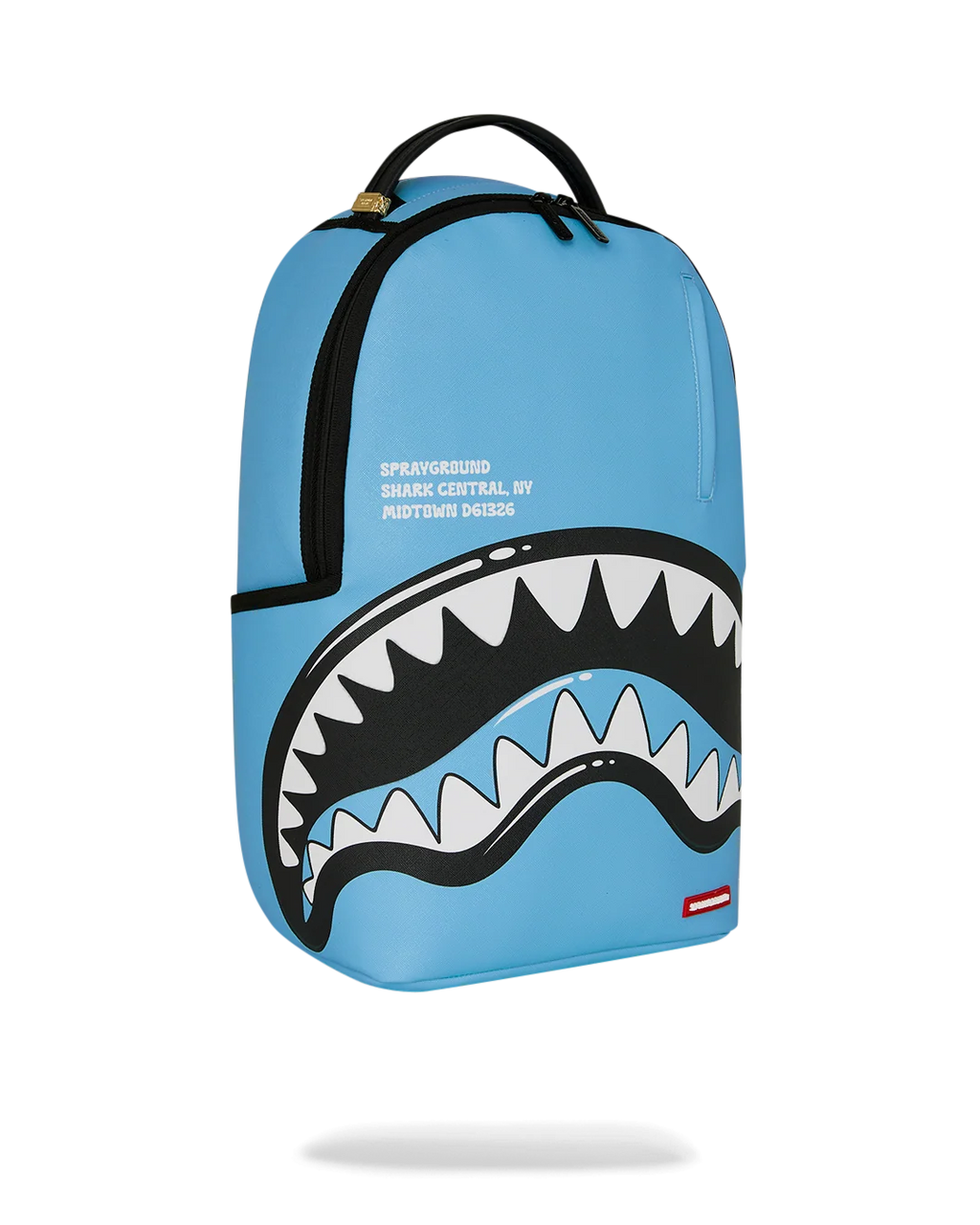 SHARK CENTRAL BUBBLY BLUE BACKPACK