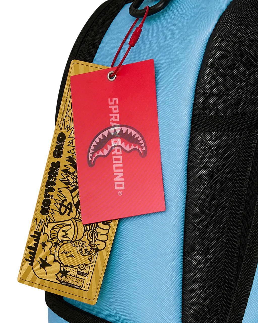 SHARK CENTRAL BUBBLY BLUE BACKPACK