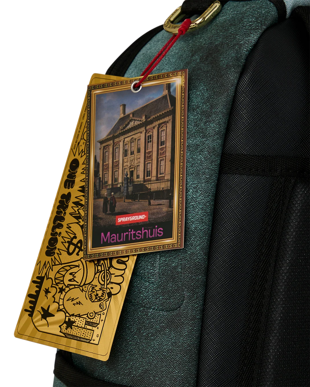 MAURITSHUIS MUSEUM GIRL WITH A PEARL EARRING FRAME BACKPACK