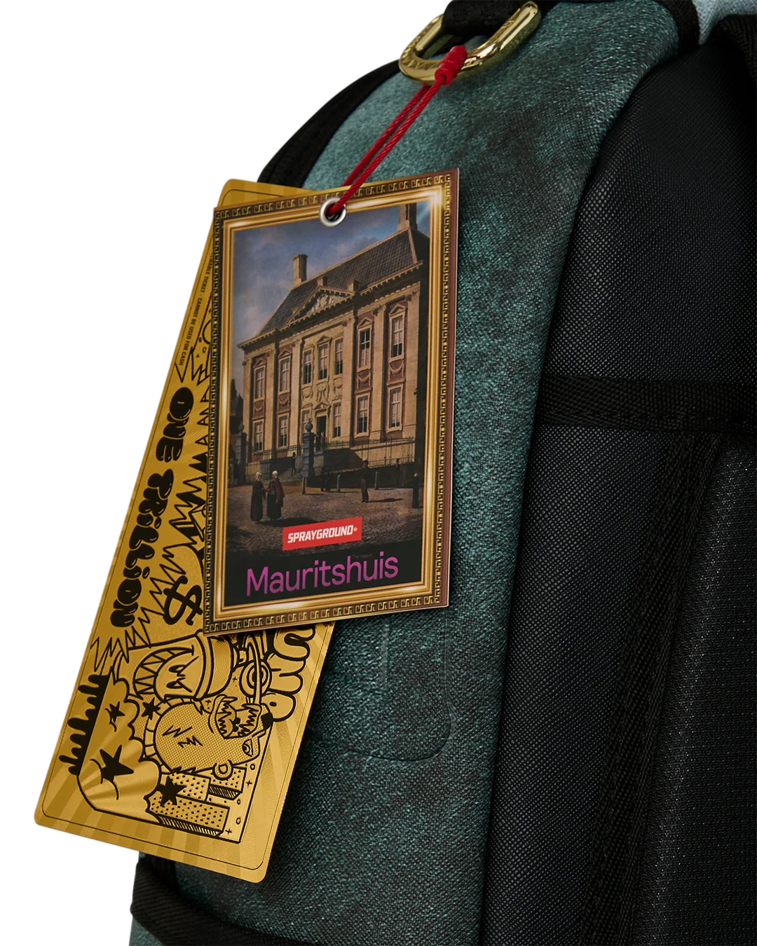 MAURITSHUIS MUSEUM GIRL WITH A PEARL EARRING FRAME BACKPACK