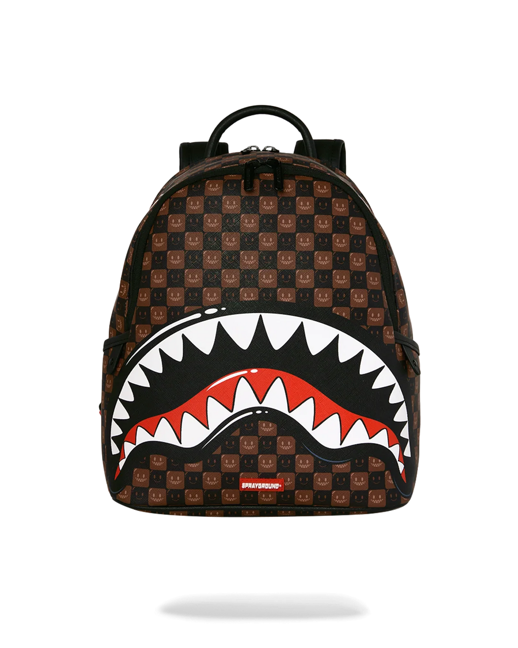 SHARKS IN PARIS WTF BUBBLE BROWN CHECK SAVAGE