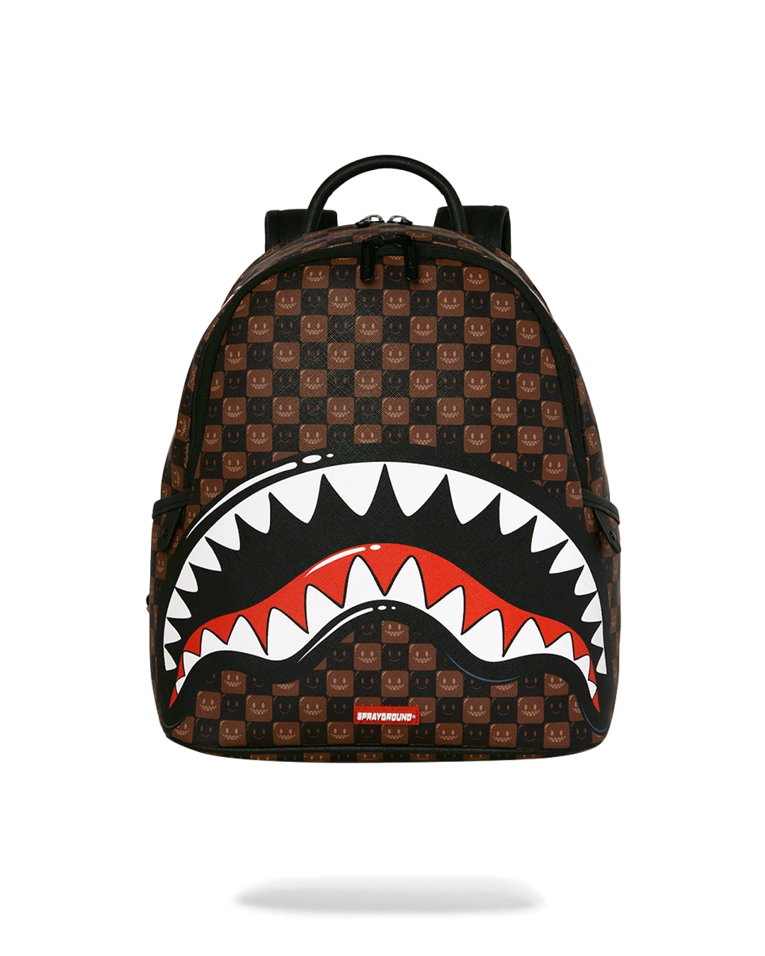 SHARKS IN PARIS WTF BUBBLE BROWN CHECK SAVAGE