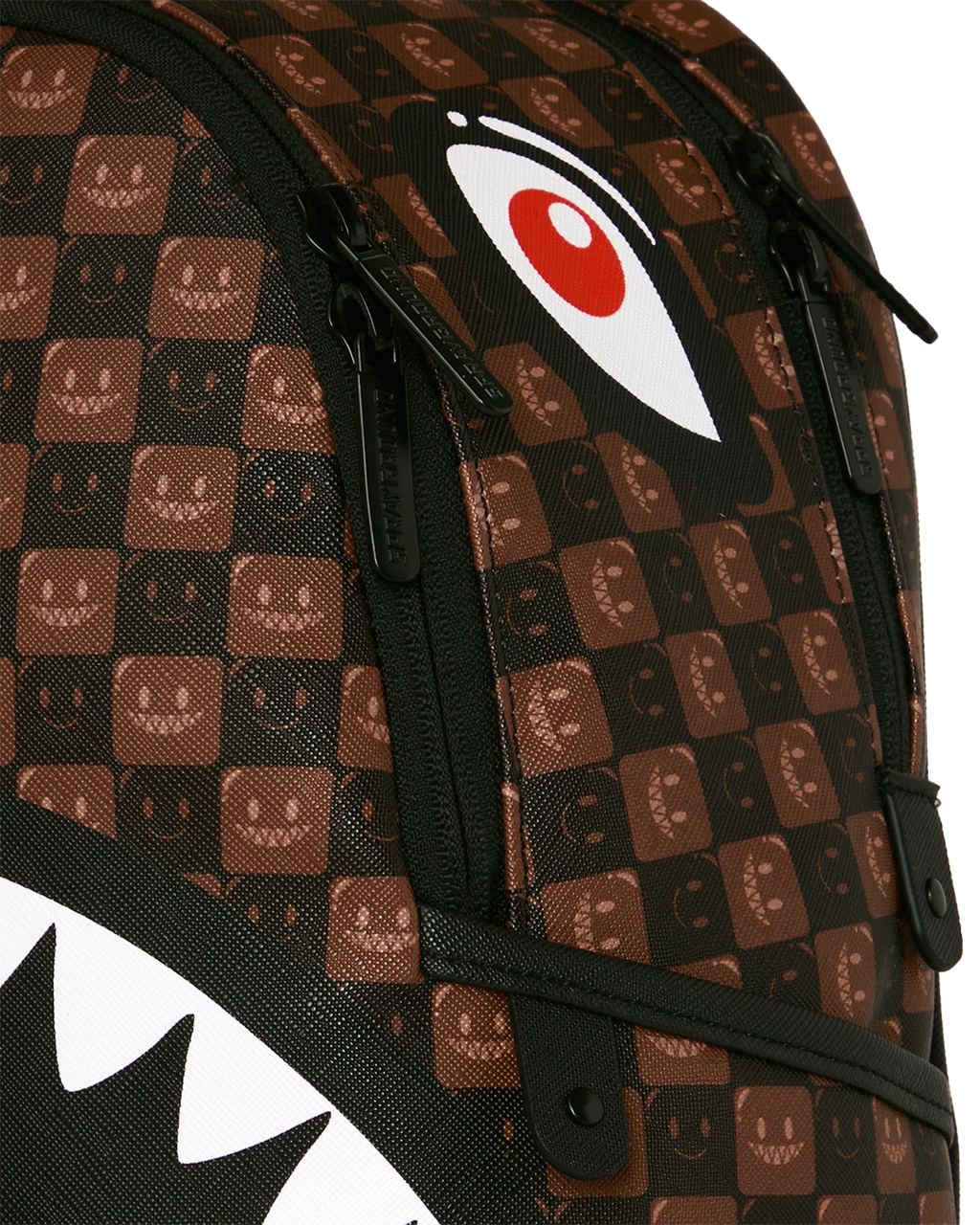 SHARKS IN PARIS WTF BUBBLE BROWN CHECK SAVAGE