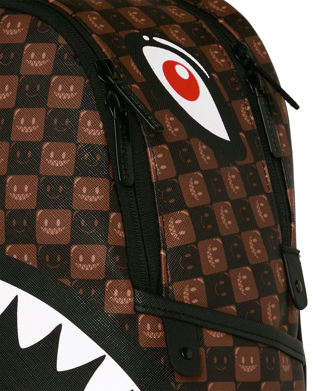 SHARKS IN PARIS WTF BUBBLE BROWN CHECK SAVAGE