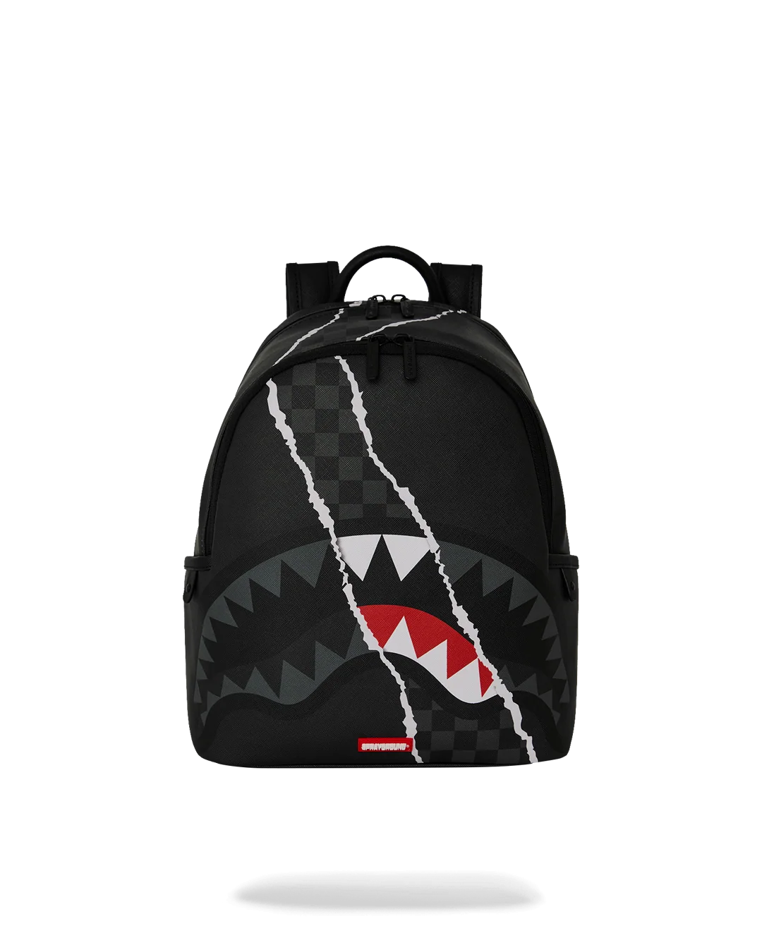CENTER RIP REVEALING GRAY CHECK SAVAGE BACKPACK
