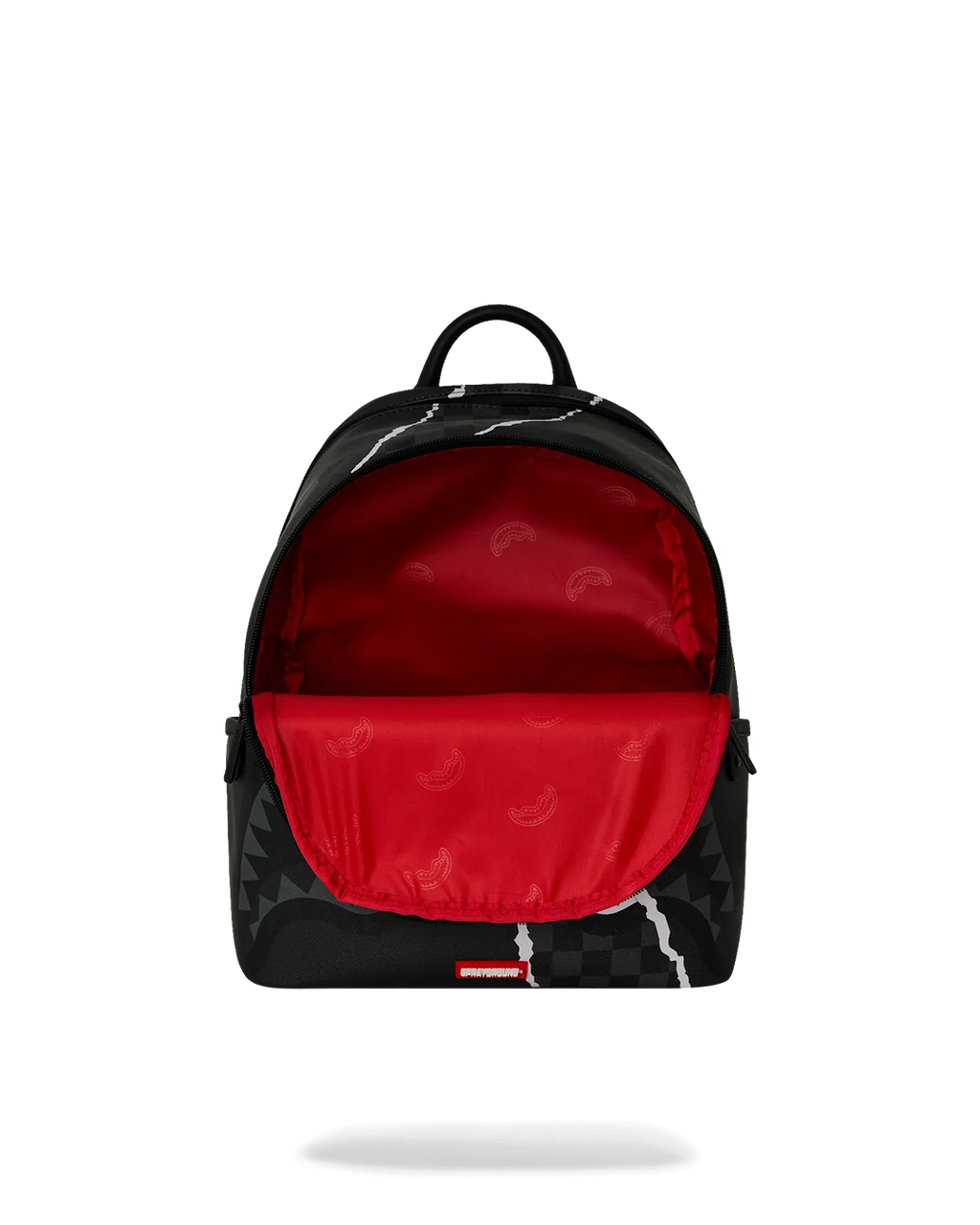 CENTER RIP REVEALING GRAY CHECK SAVAGE BACKPACK