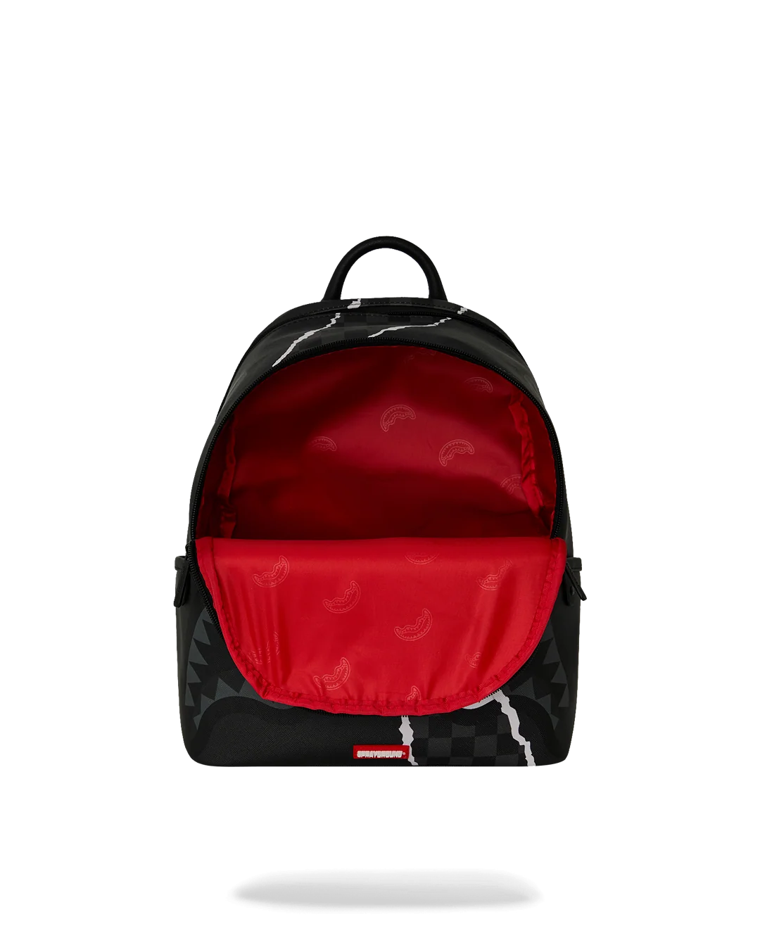 CENTER RIP REVEALING GRAY CHECK SAVAGE BACKPACK