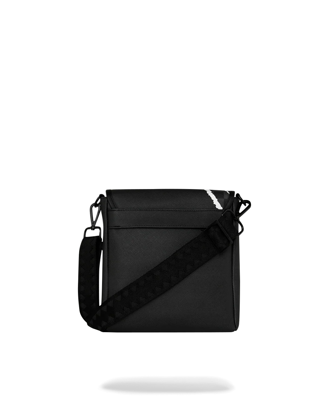 CENTER RIP REVEALING GRAY CHECK MESSENGER SLING
