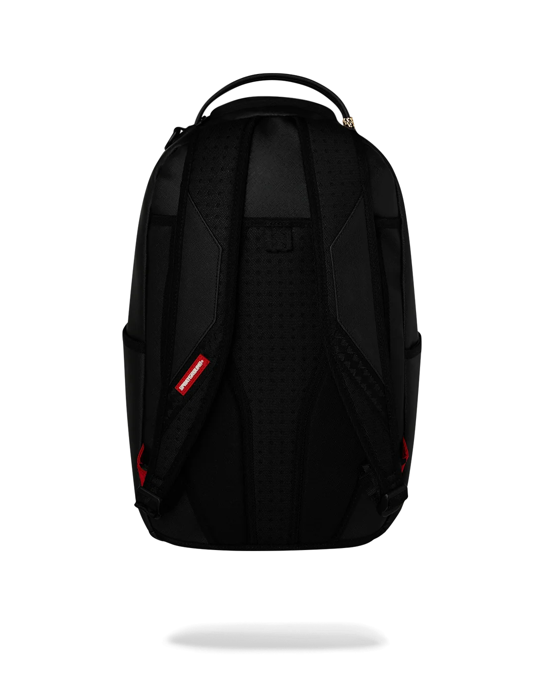 SHARK CENTRAL BLACK EMBROIDERED SHARK BACKPACK