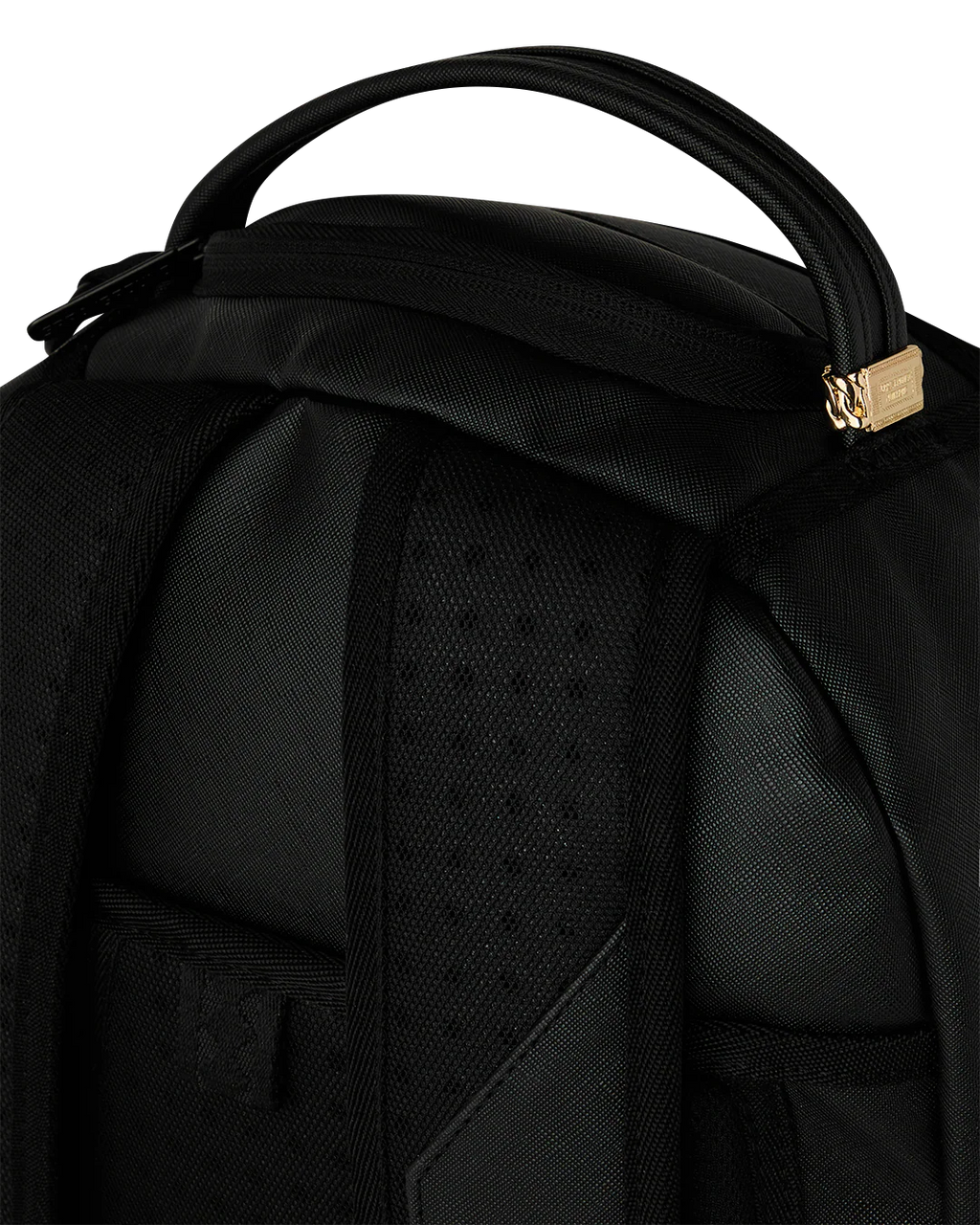 SHARK CENTRAL BLACK EMBROIDERED SHARK BACKPACK