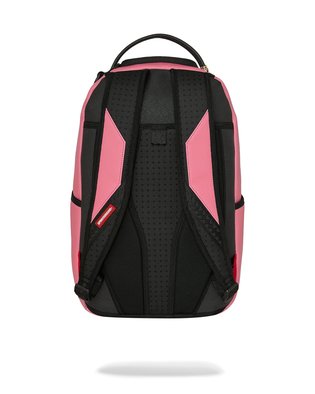 SHARK CENTRAL PINK EMBROIDERED SHARK BACKPACK