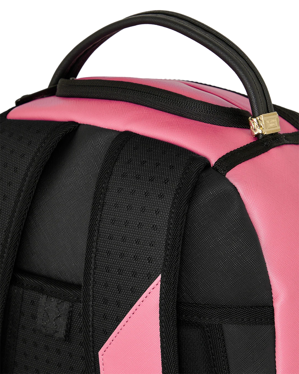 SHARK CENTRAL PINK EMBROIDERED SHARK BACKPACK