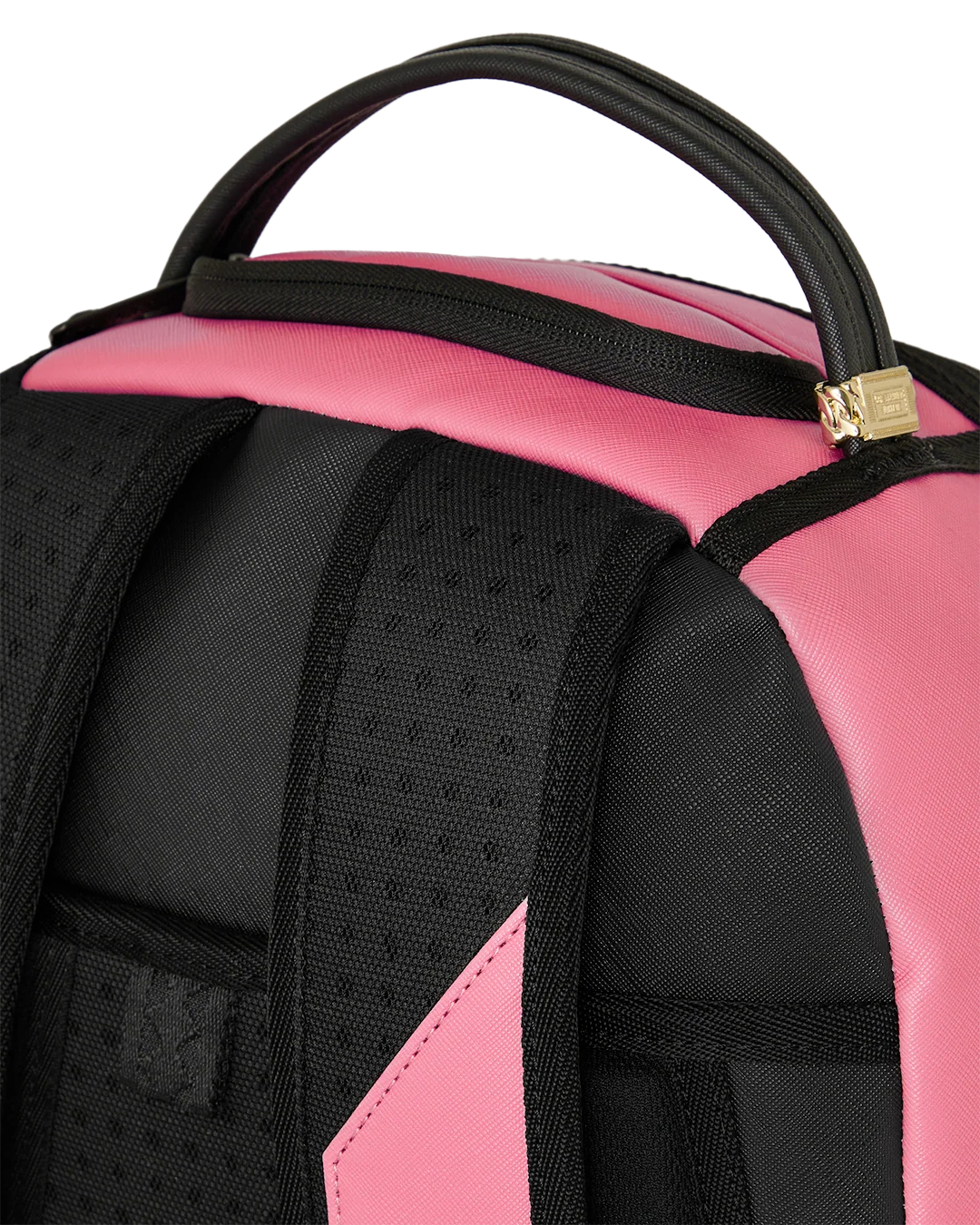 SHARK CENTRAL PINK EMBROIDERED SHARK BACKPACK