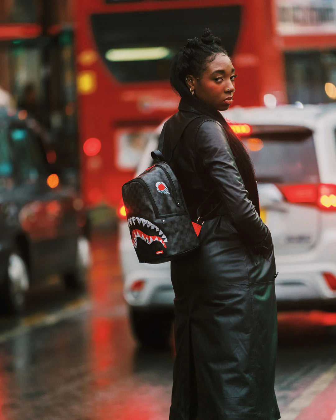 SCRIBBLE SHARK SAVAGE BACKPACK