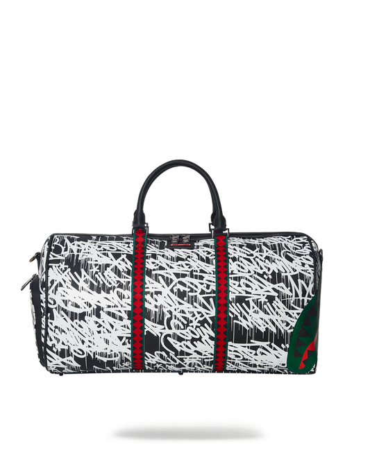 BORSA SPRAYGROUND SCRIBBLE SPUCCI DUFFLE NERO