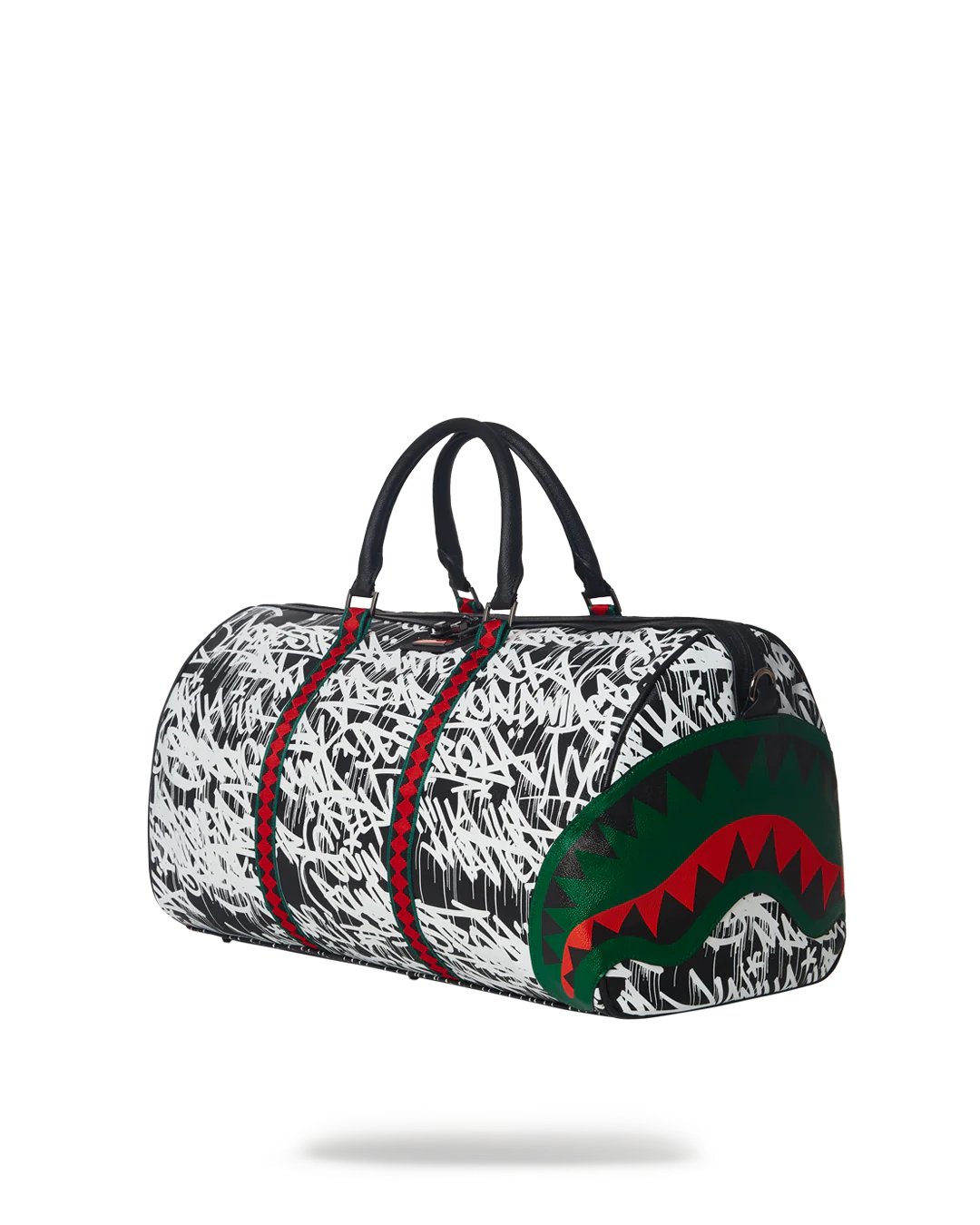 BORSA SPRAYGROUND SCRIBBLE SPUCCI DUFFLE NERO