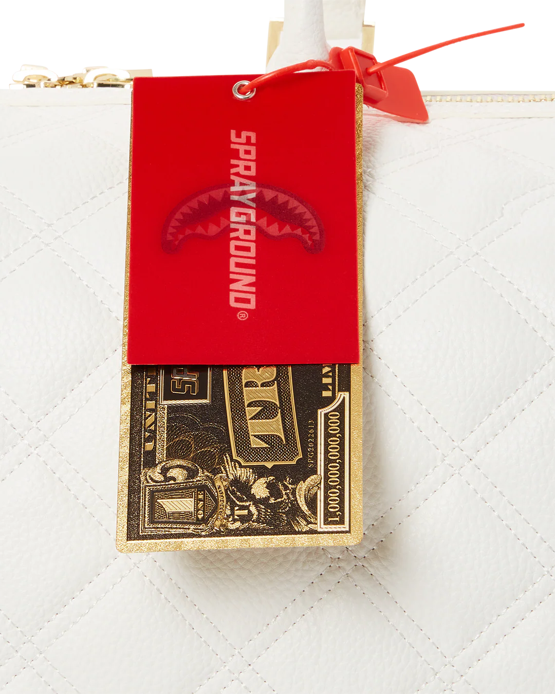 RIVIERIA WHITE GOLD MINI DUFFLE