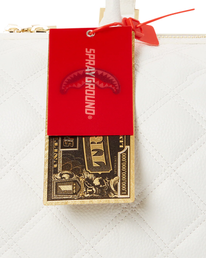 RIVIERIA WHITE GOLD MINI DUFFLE