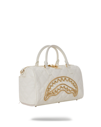 RIVIERIA WHITE GOLD MINI DUFFLE