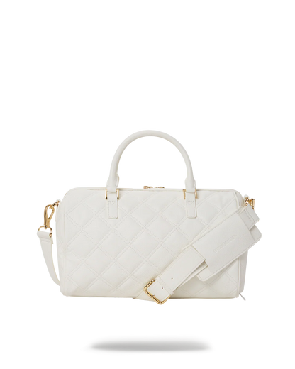 RIVIERIA WHITE GOLD MINI DUFFLE