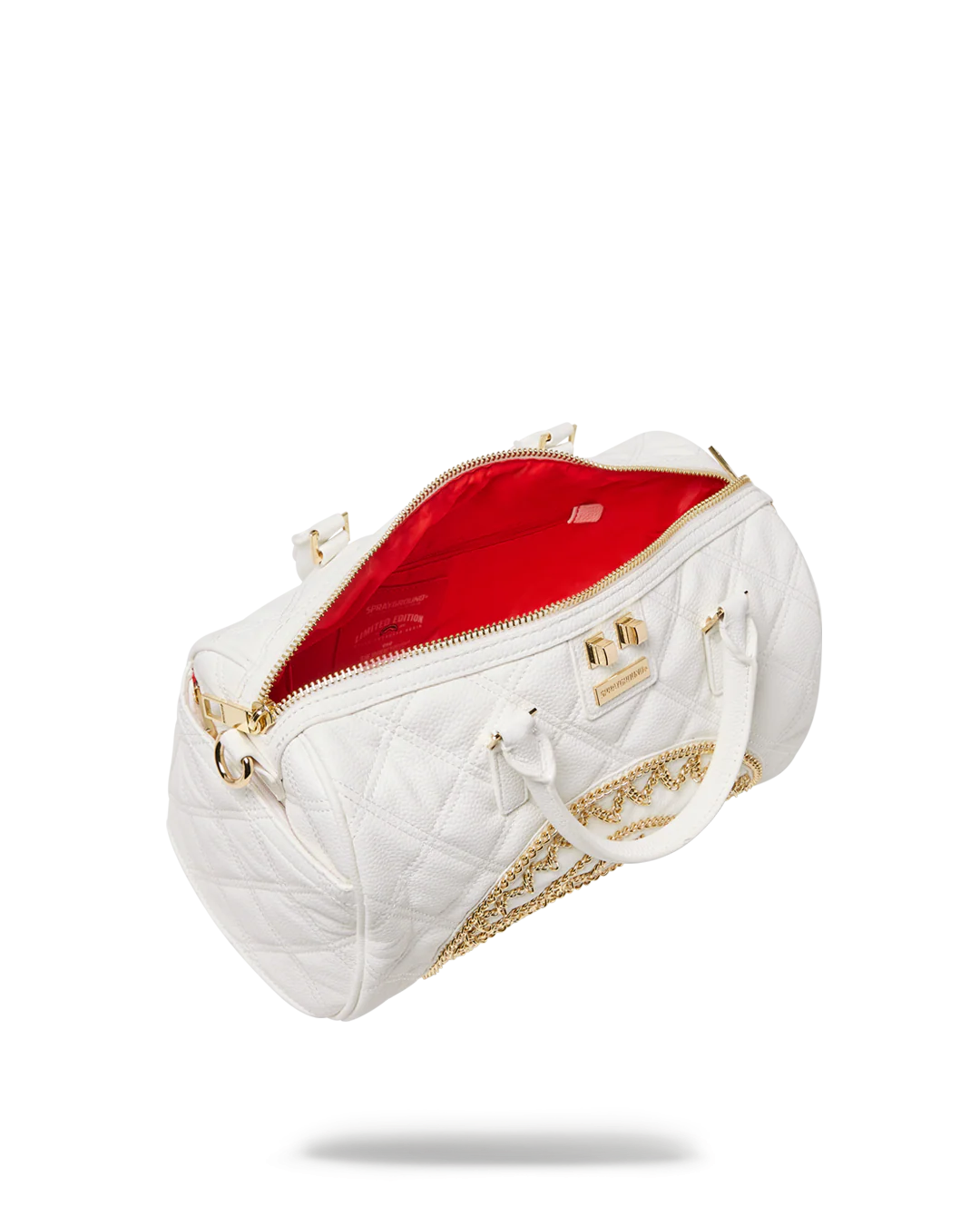 RIVIERIA WHITE GOLD MINI DUFFLE