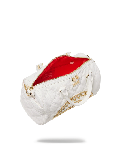 RIVIERIA WHITE GOLD MINI DUFFLE
