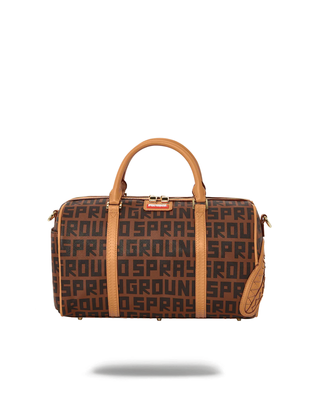 SPLIT INFINITI CHECK MINI DUFFLE