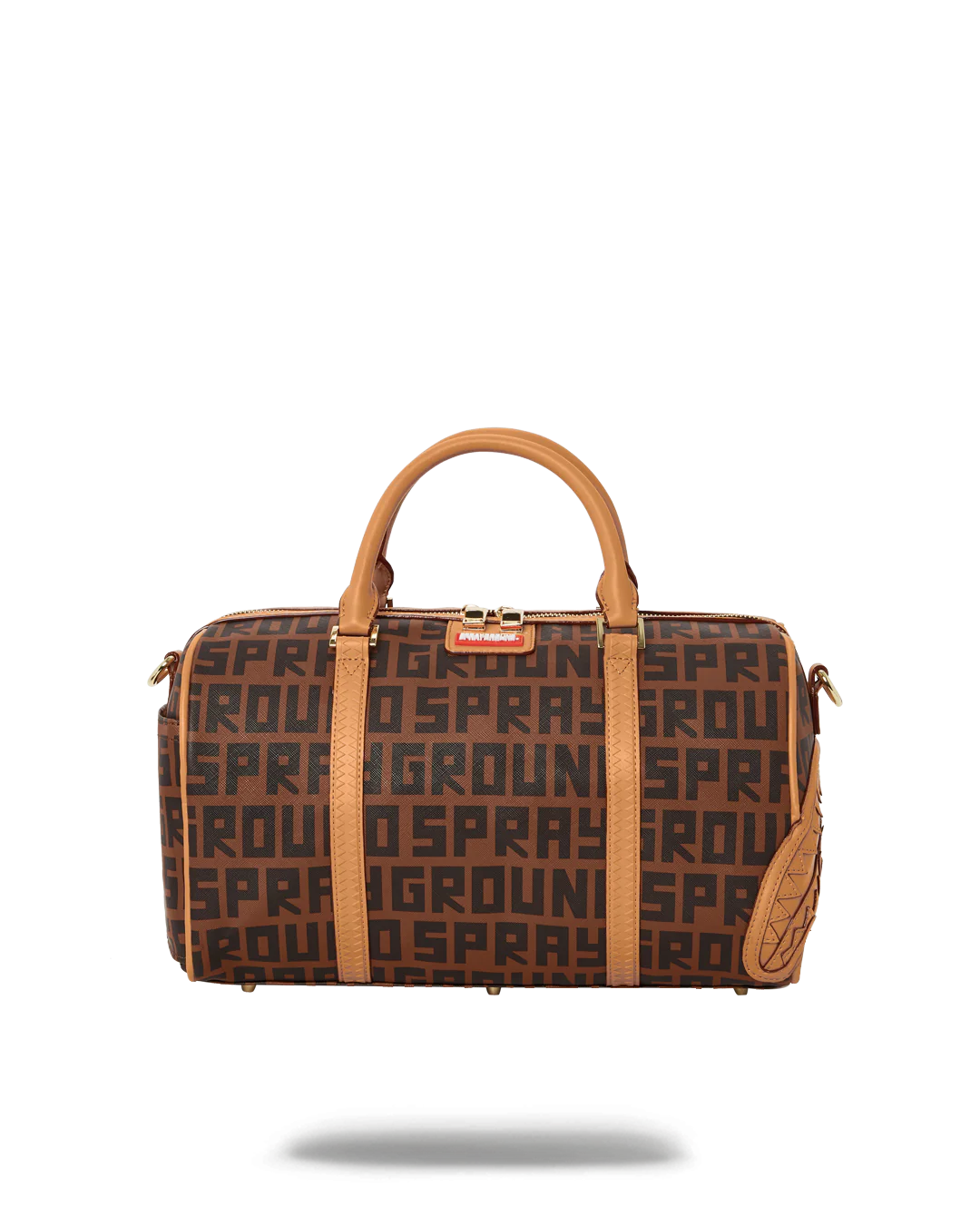 SPLIT INFINITI CHECK MINI DUFFLE