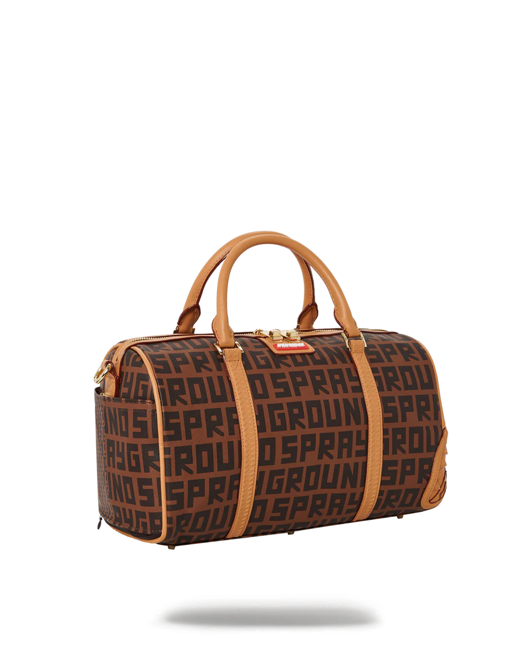 SPLIT INFINITI CHECK MINI DUFFLE