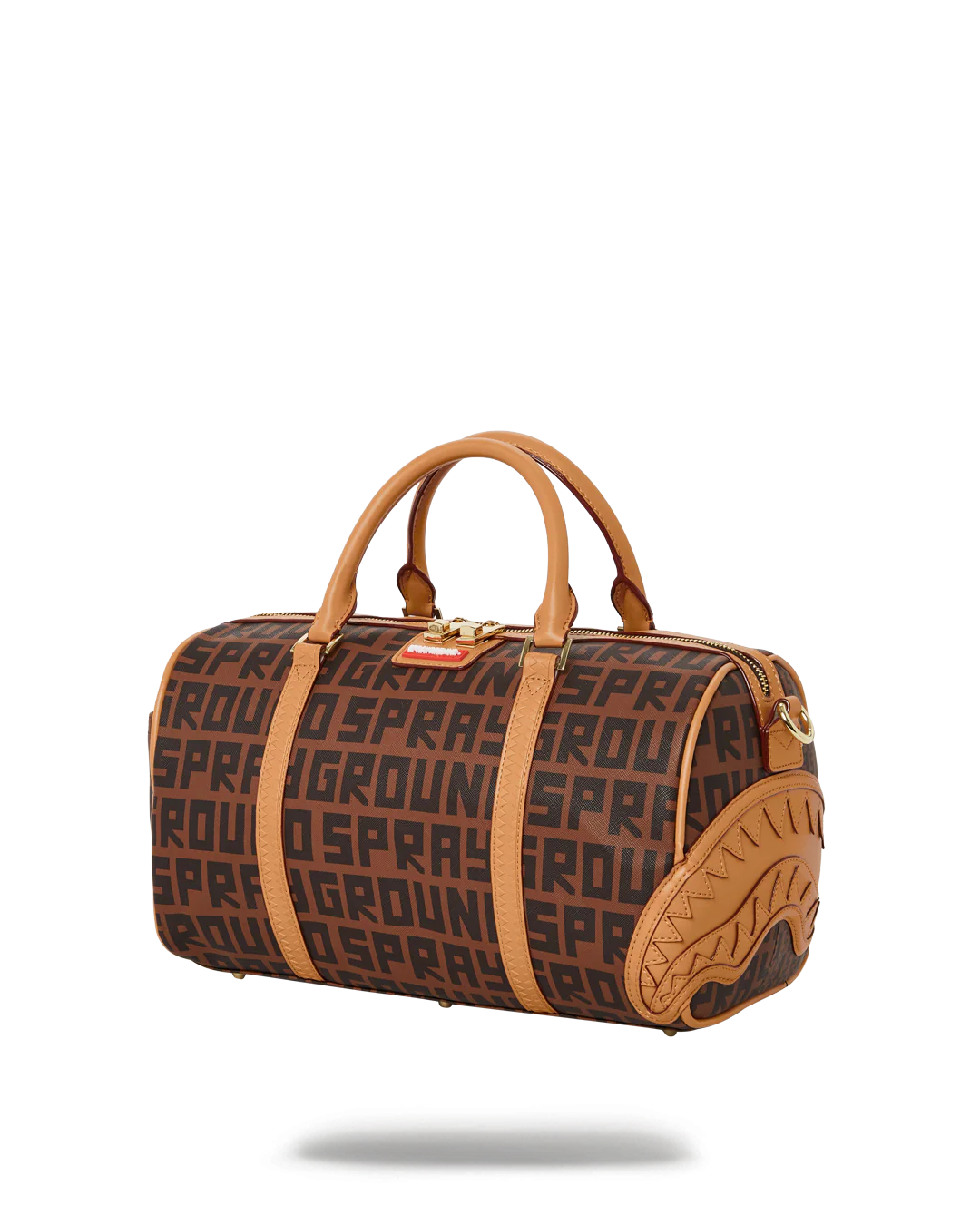 SPLIT INFINITI CHECK MINI DUFFLE