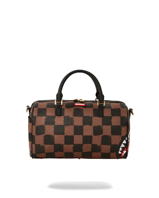 SHARKS IN PARIS PAINTED MINI DUFFLE