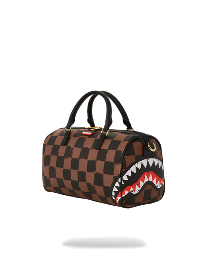 SHARKS IN PARIS PAINTED MINI DUFFLE