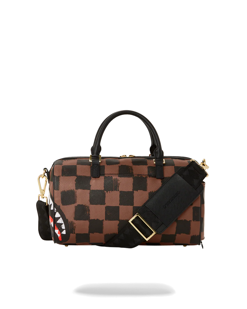 SHARKS IN PARIS PAINTED MINI DUFFLE
