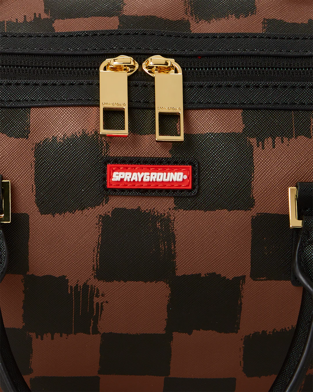 SHARKS IN PARIS PAINTED MINI DUFFLE