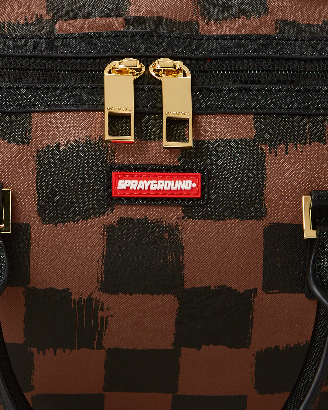 SHARKS IN PARIS PAINTED MINI DUFFLE