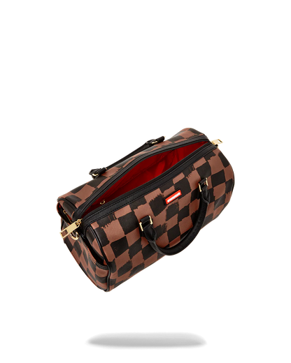 SHARKS IN PARIS PAINTED MINI DUFFLE