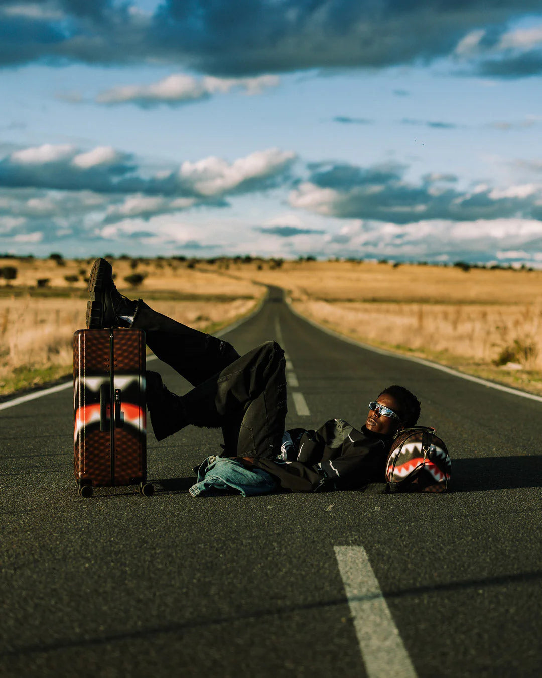 SHARKS IN PARIS BLUR DUFFLE