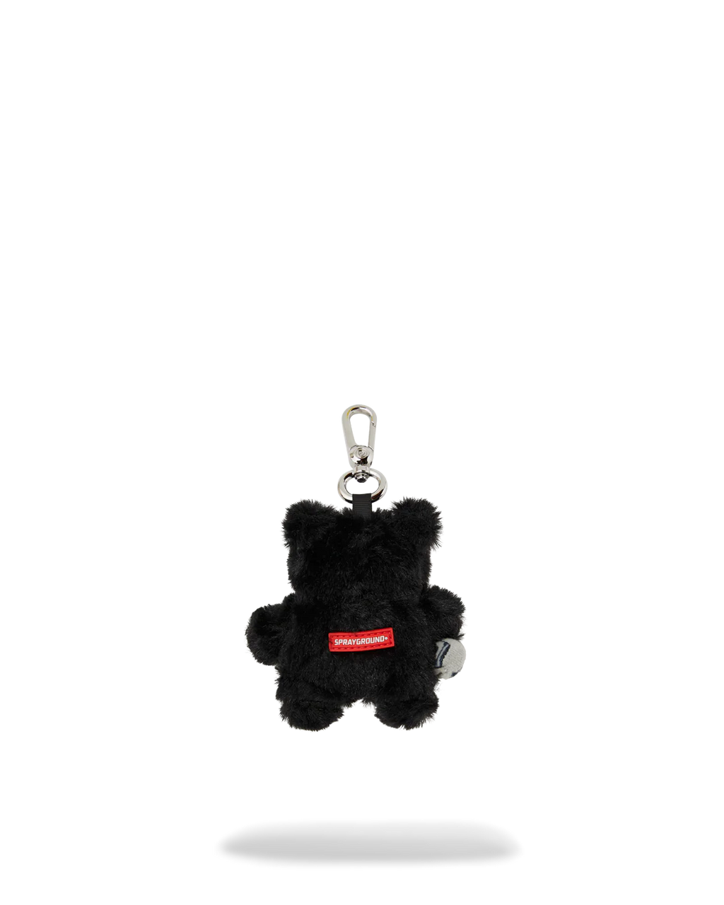 FUR CRAY BLACK BEAR CUB KEYCHAIN