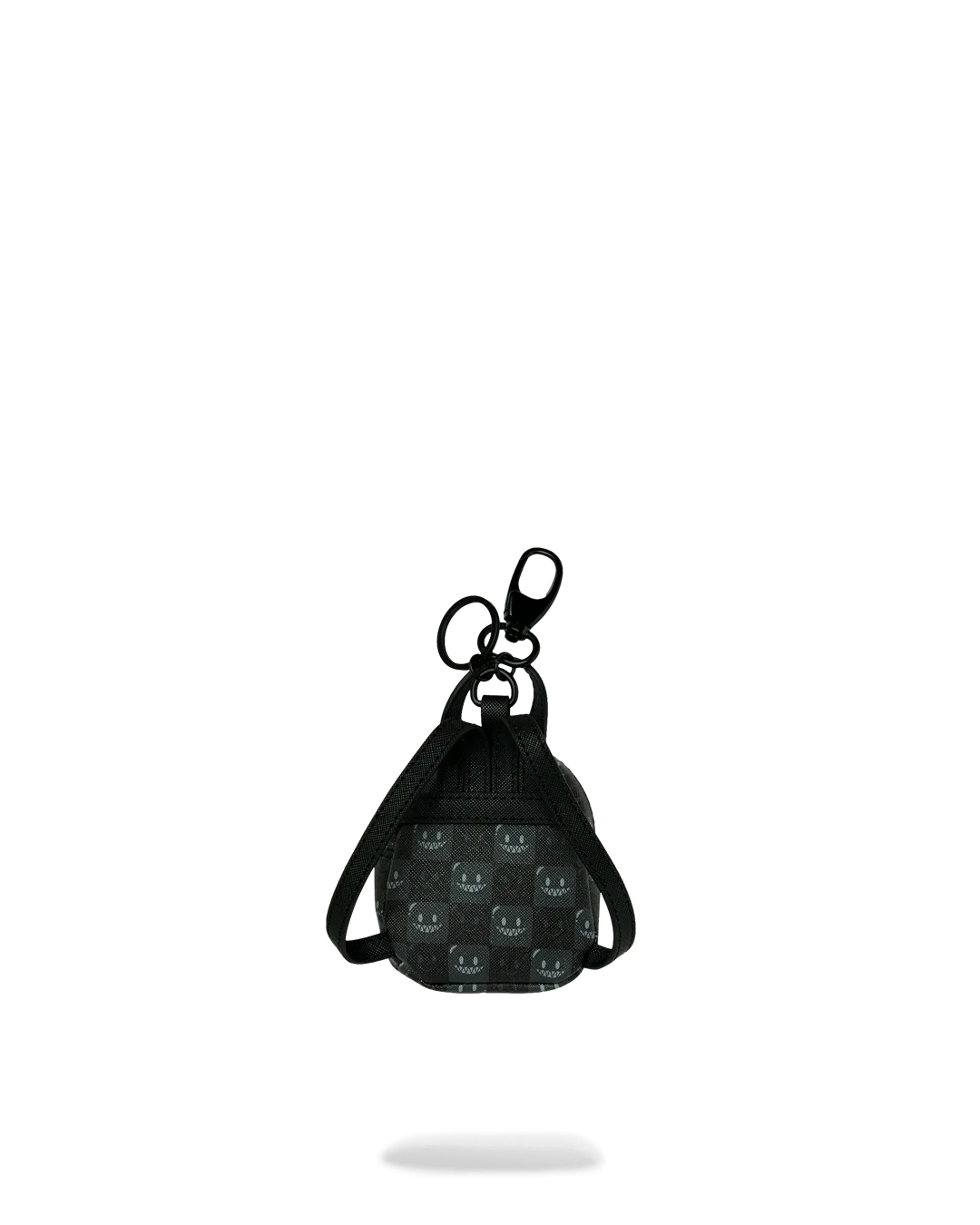 SHARKS IN PARIS WTF BUBBLY BLACK CHECK KEYCHAIN