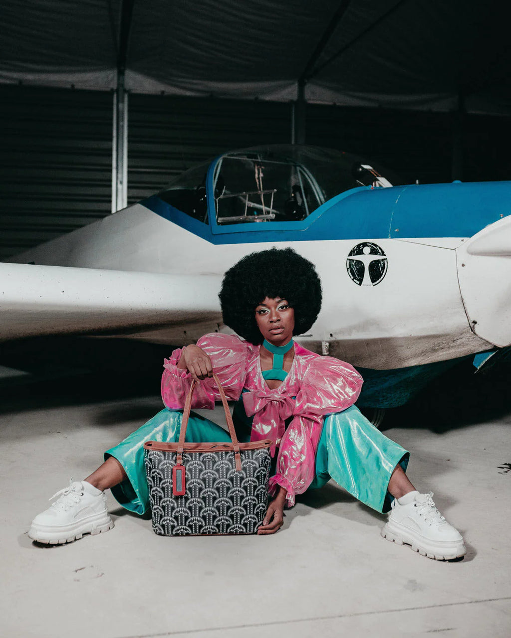 BORSA SPRAYGROUND ILLUCHAINS TOTE NERO