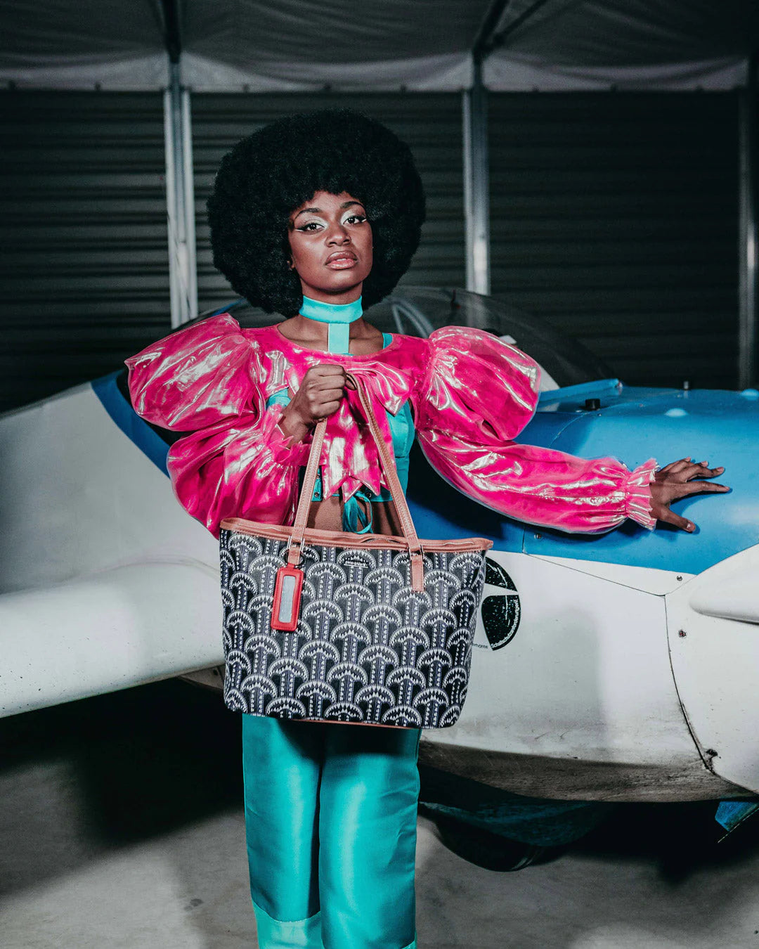 BORSA SPRAYGROUND ILLUCHAINS TOTE NERO