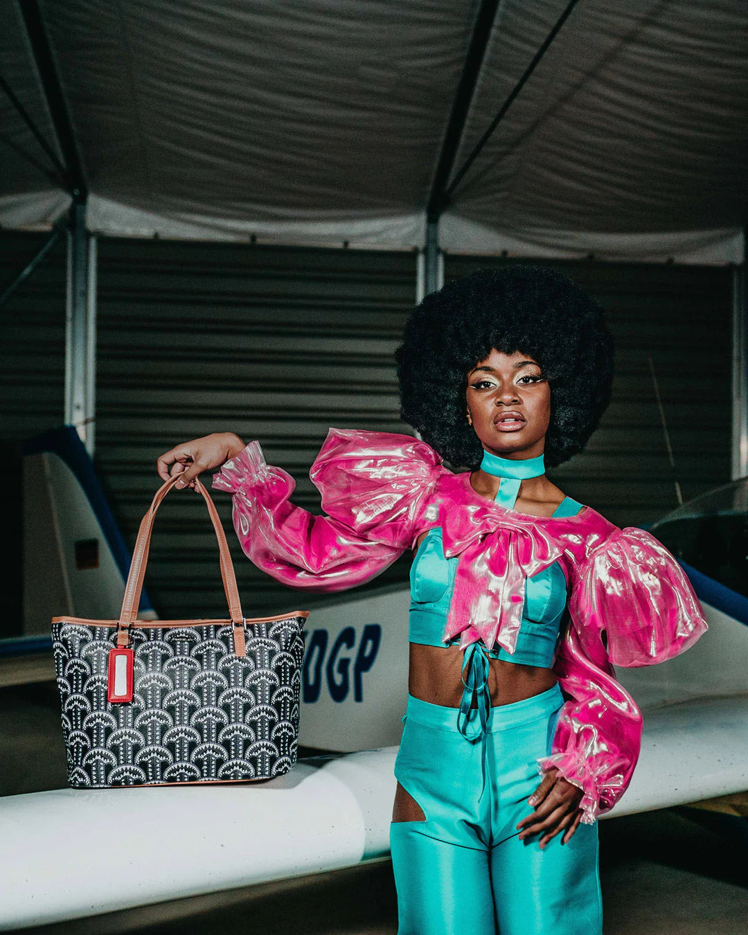 BORSA SPRAYGROUND ILLUCHAINS TOTE NERO