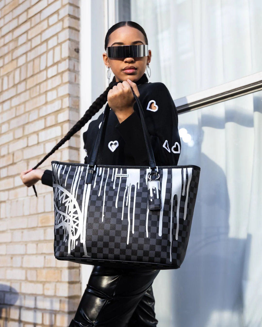 PLATINUM DRIPS TOTE BAG