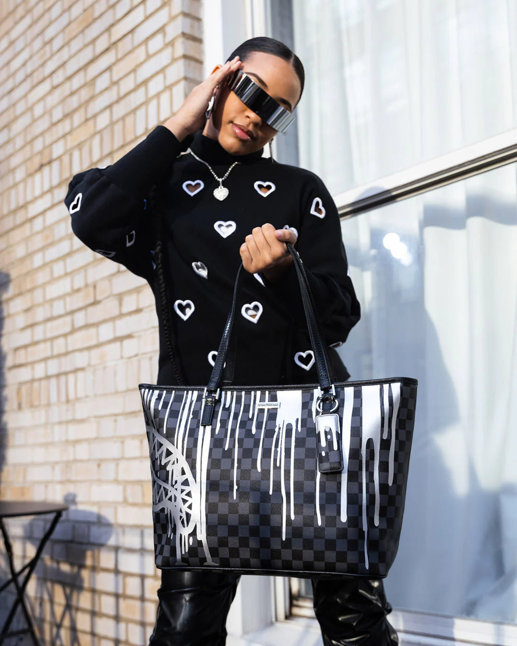 PLATINUM DRIPS TOTE BAG