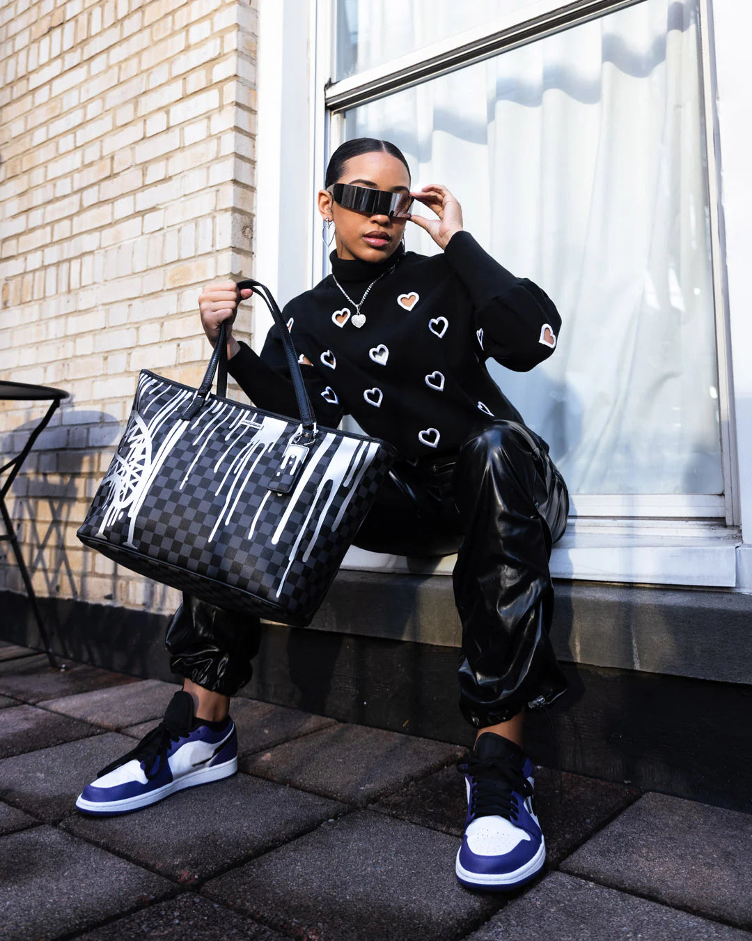 PLATINUM DRIPS TOTE BAG