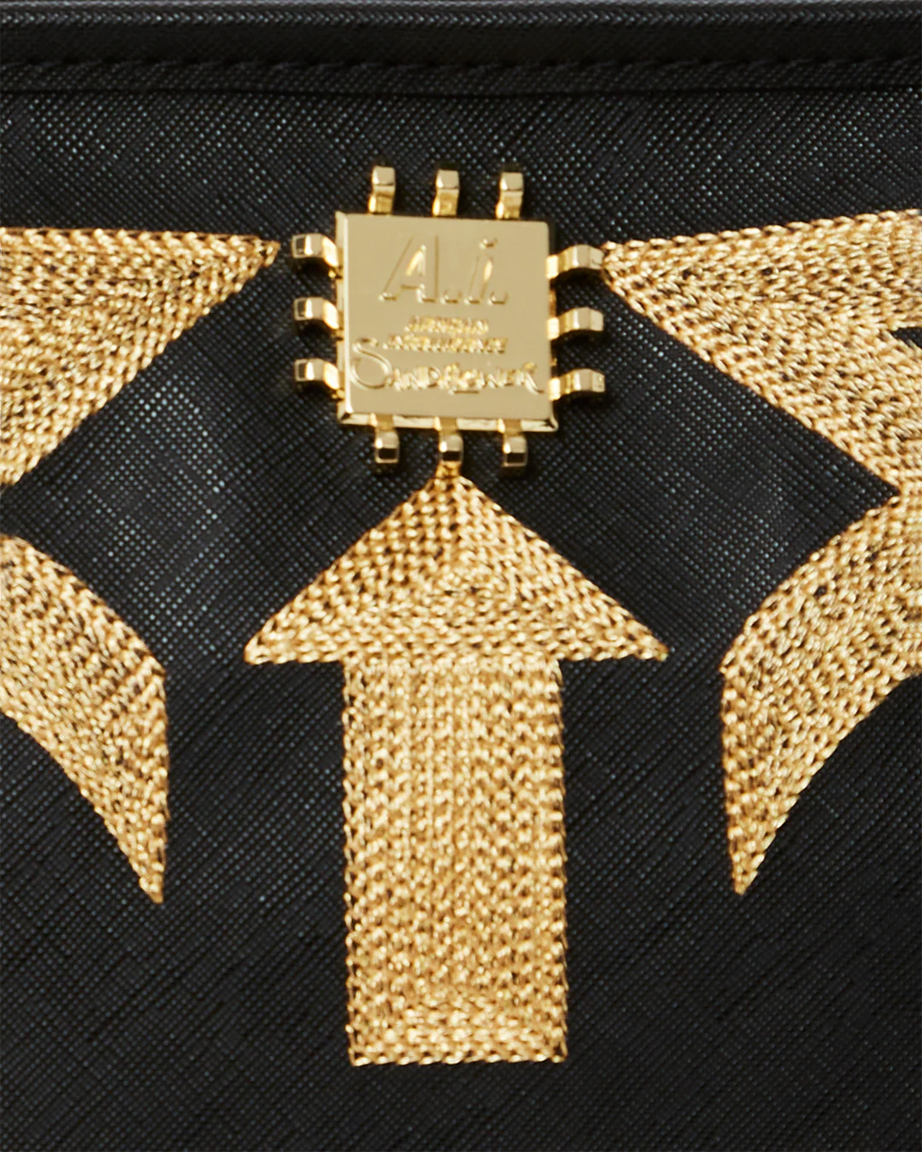 AI TRIBAL GOLD TOTE