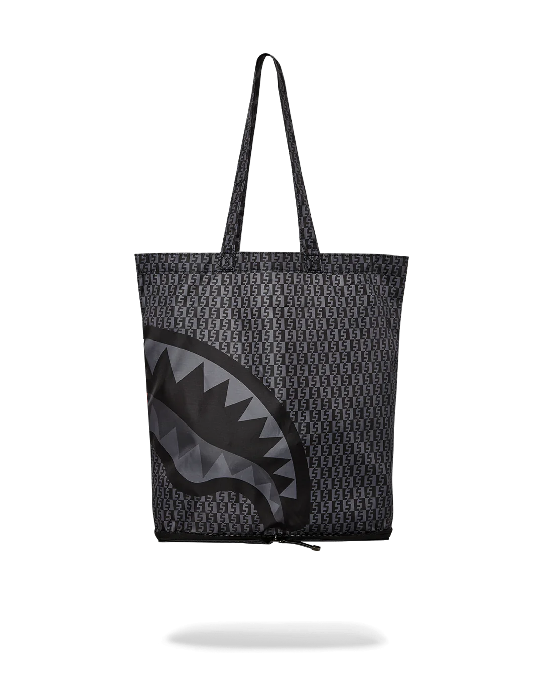 BORSA SPRAYGROUND SPLIT INFINITY CHECK PACKABLE GRIGIO